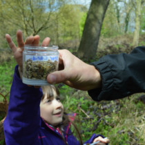 Child Enjoying Bramble Candy Web